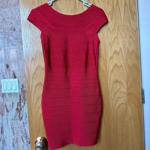 Hervé Ledger | vintage y2k sexy classic bandage dress in red ❤️